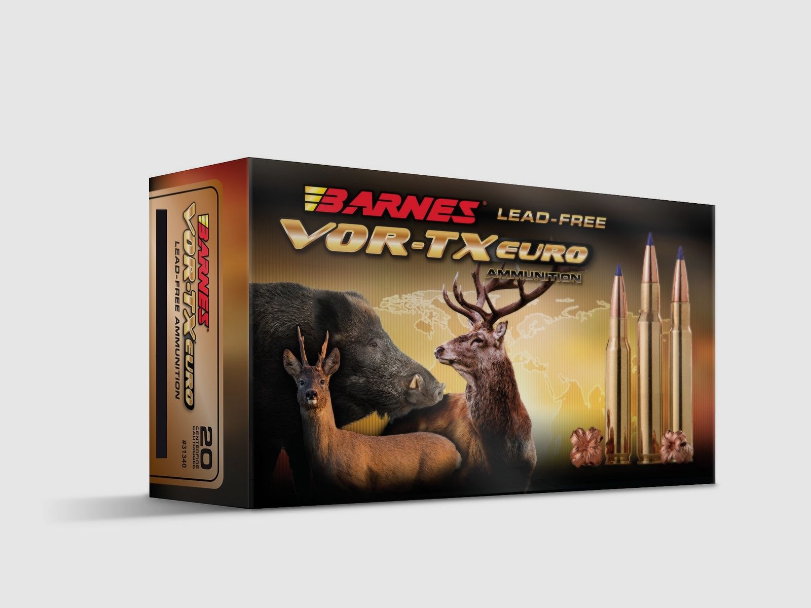 Barnes .308Win VOR-TX Euro TTSX BT 168grain