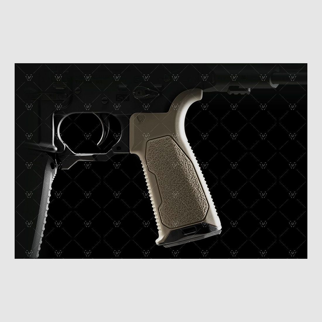 STRIKE INDUSTRIES AR OMPG Pistol Grip 15° FDE, Bild 3 von 4