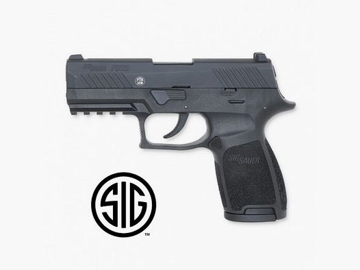 Zwarte alarmpistool Sig Sauer P320 – 9 mm P.A.K.