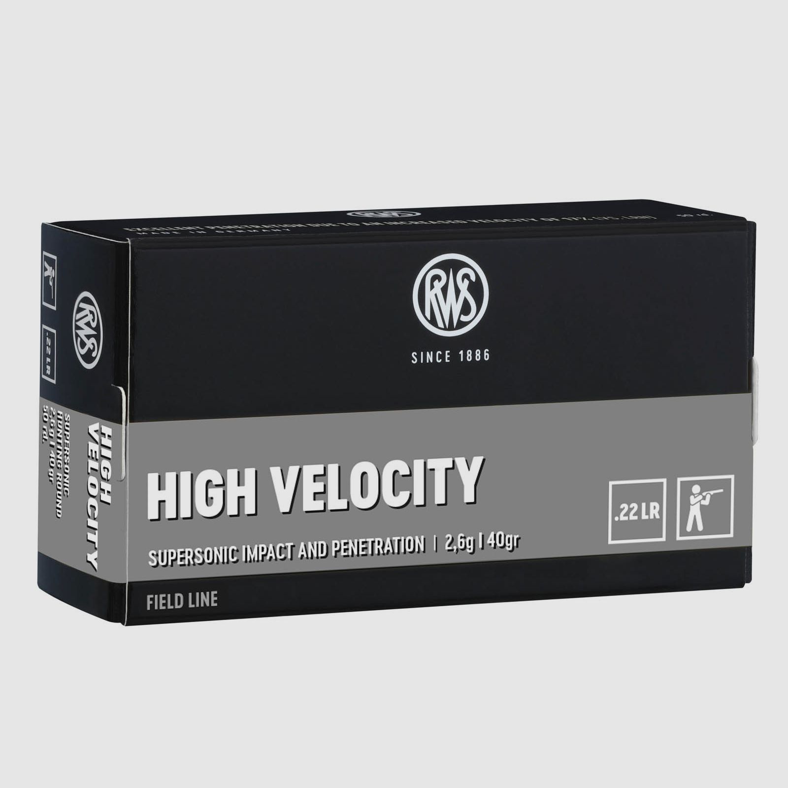 RWS .22lr High Velocity 2,6g - 40gr.