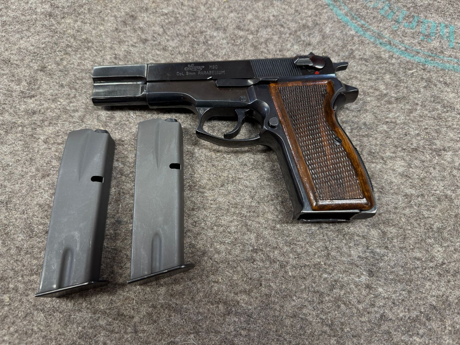 Selbstladepistole Luger M909 9mm Parabellum