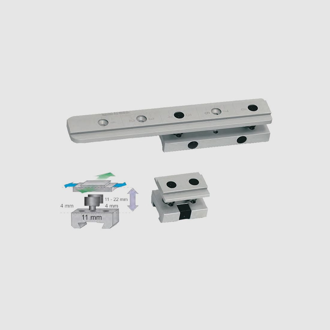 Centra Tele Flight Anschütz Visierlinienerhöhungen