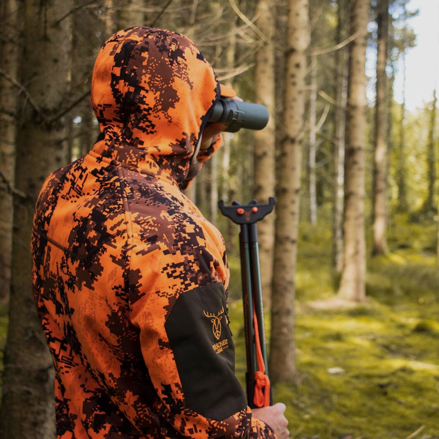 Pirscher Gear Fleece-Wendejacke Blaze