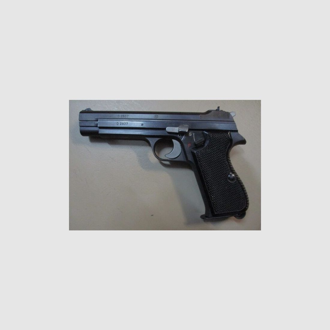 Pistola SIG P210-4 BGS 9mm Luger P210