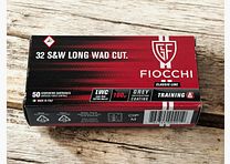 Cartouche de revolver Fiocchi .32 S&W WC 100 grs