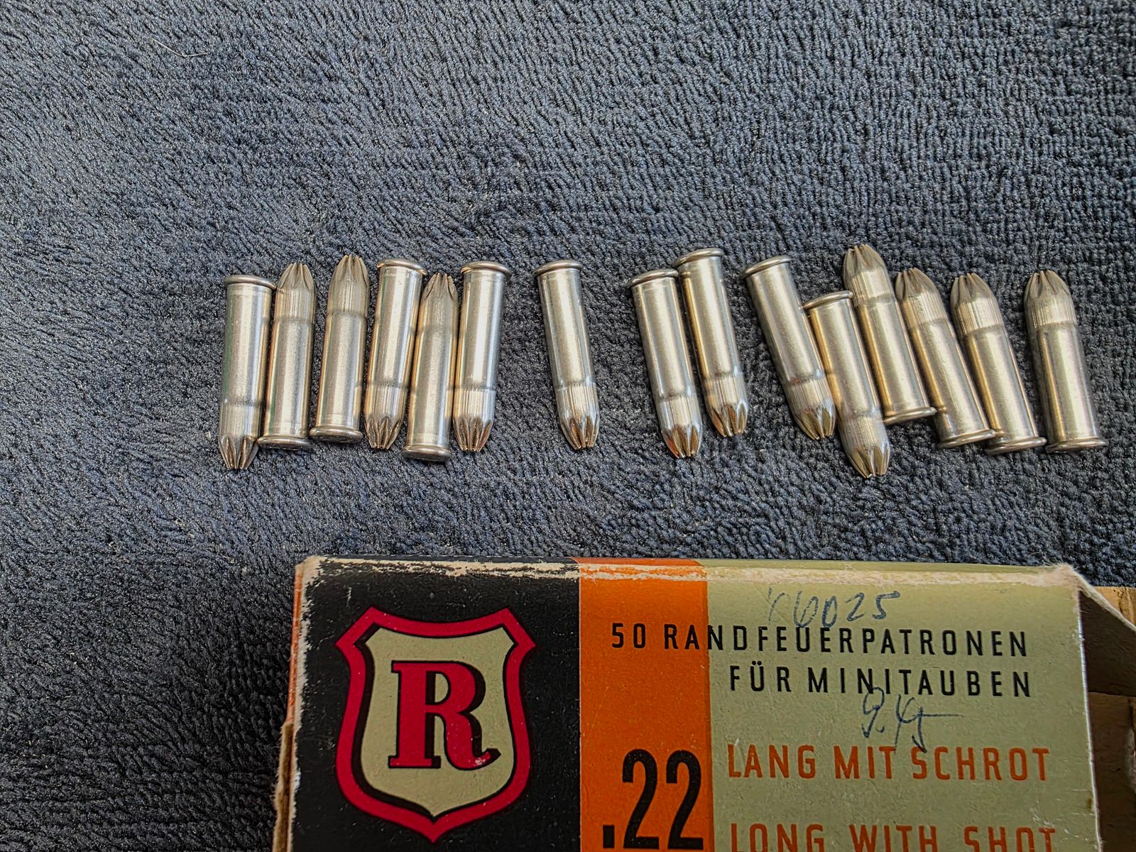 Munitions de collection .22, RWS et FIOCCHI
