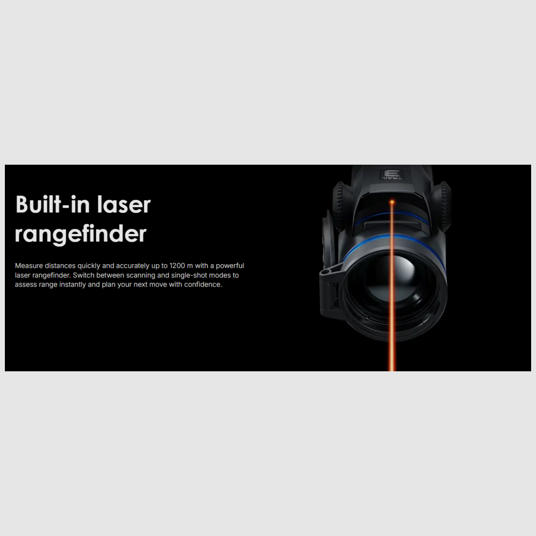 Pulsar Trail 3 XR50 LRF thermal riflescope, image 7 of 7