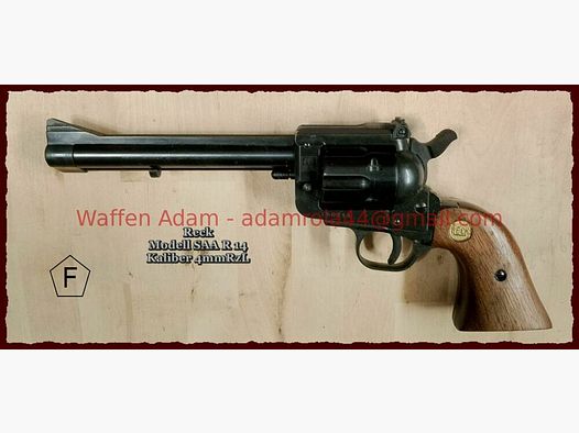 RECK F in het Pentagon SAA Revolver R14