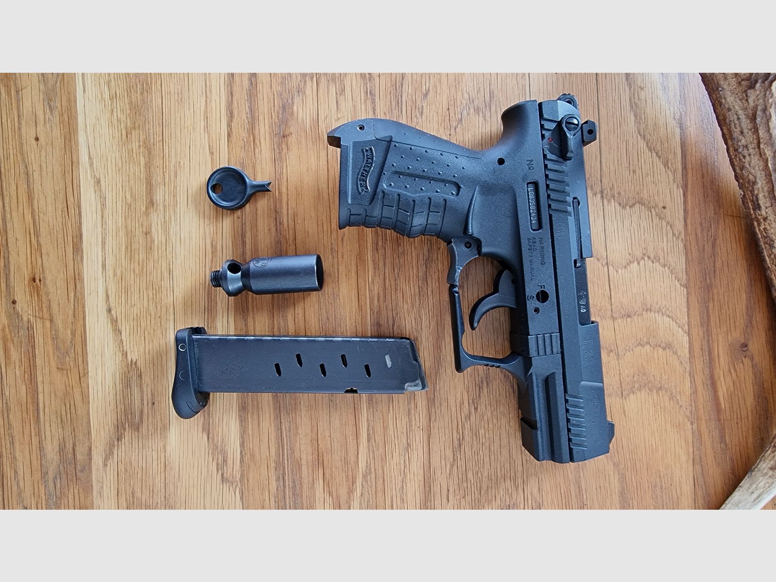 P22 Walther 9mm PAK Schreckschuss