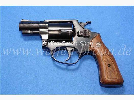 Rossi .38 Special, 2 inch, geblauwde afwerking