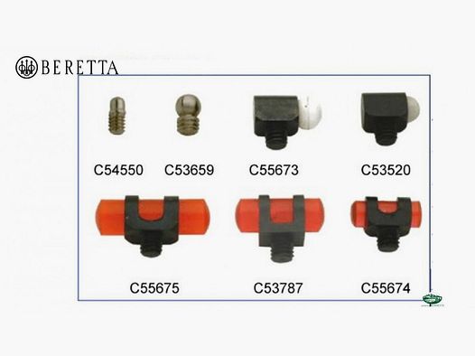 BERETTA Kit mirini caccia tiro vite 2,6 E00192
