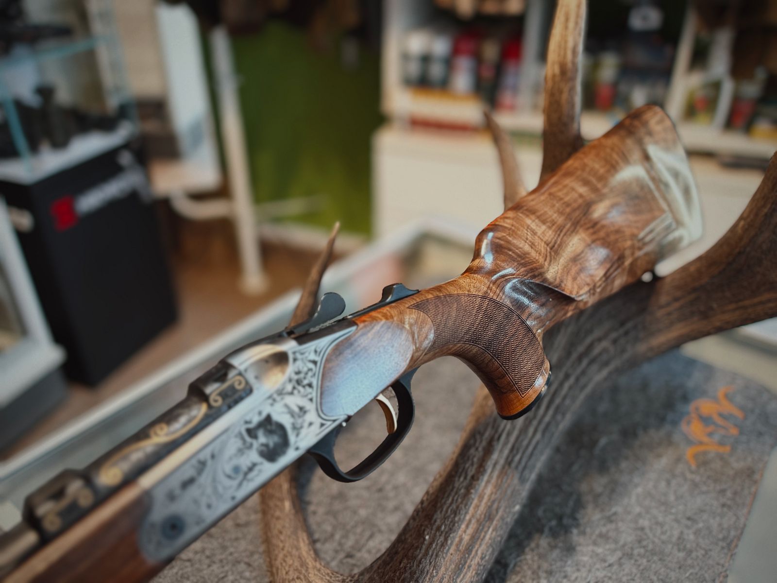 Blaser K95 Luxus – Kal. .270 Win – Custom Lauf mit Goldeinlagen