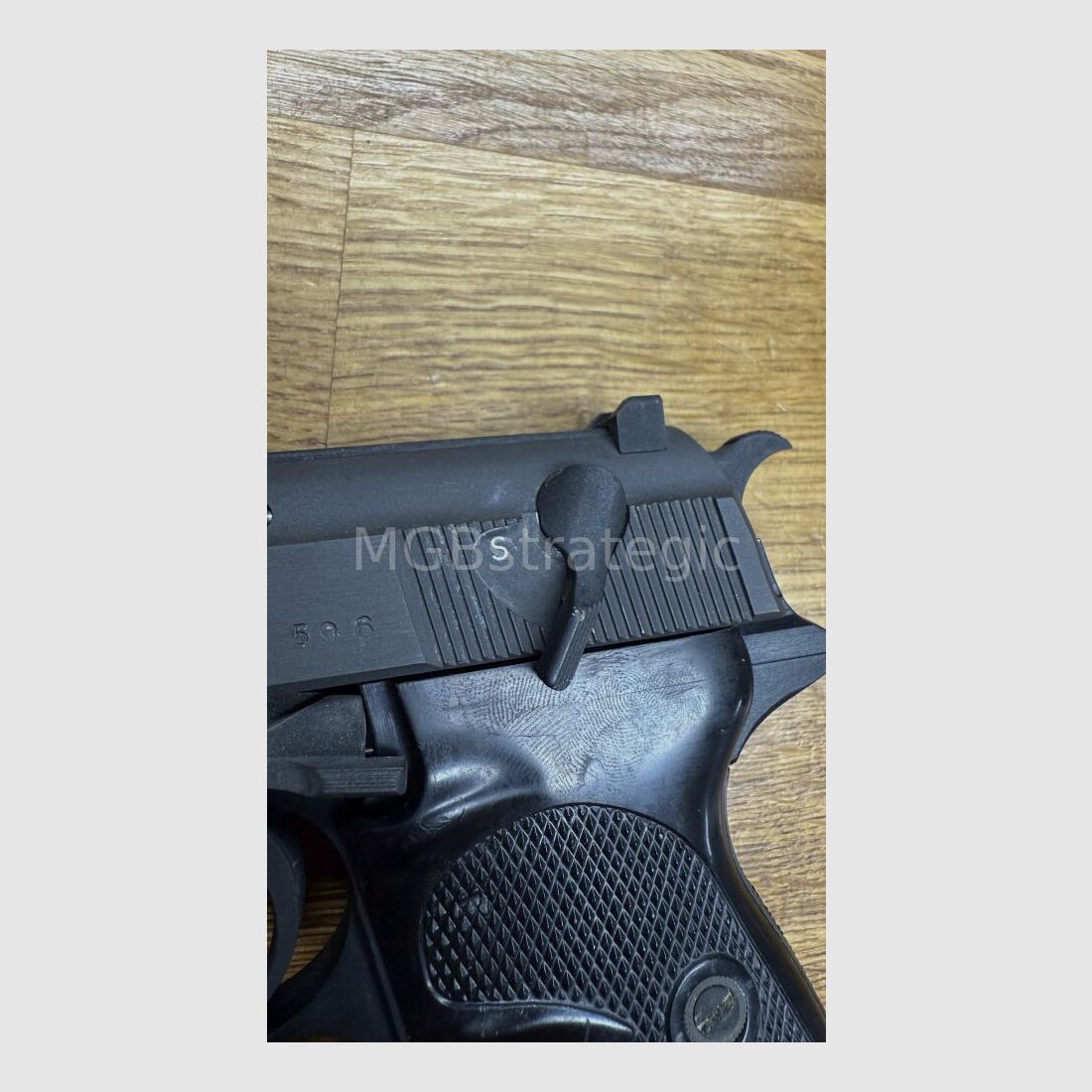 Walther P1 ex stock de depósito de Bundeswehr con bolsa de depósito incluida 1x cargador P38 pistola semiautomática 9mm Luger P 38 / con embalaje de depósito ex stock Bw