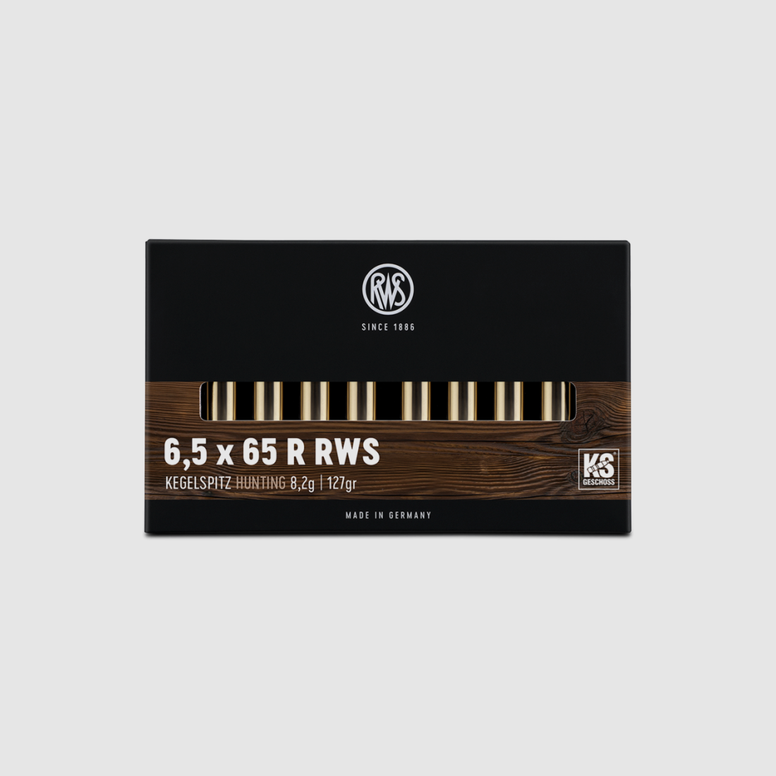Amunicja RWS 6,5x65R KS 8,2g, zdjęcie 1 z 3