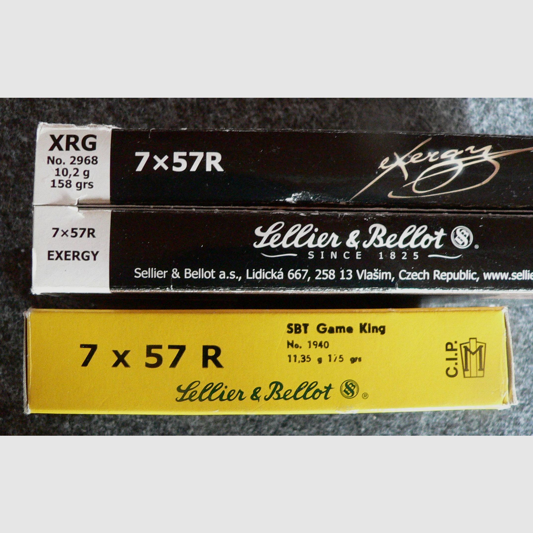 Ammunition 7x57R S&B (19 cartridges)