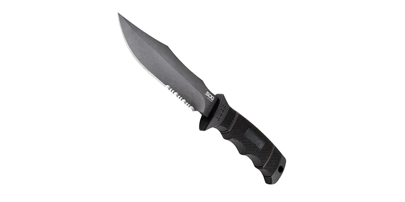 SOG SEAL Pup M37K – Feststehendes Messer mit Wellenschliff, Bild 2 von 7
