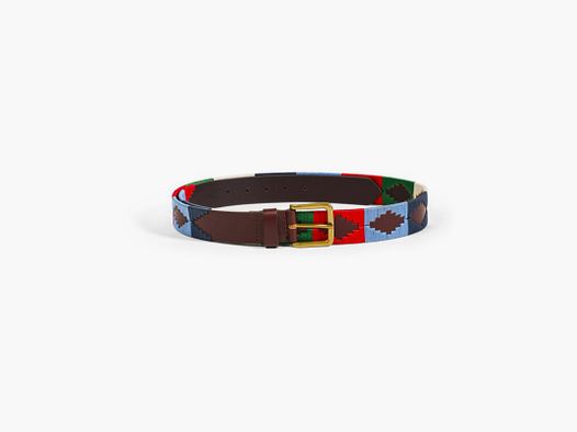 Jager unisex polo riem Mambo kleurrijk - Lengte: 100 cm