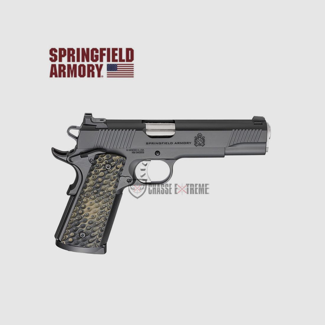 Pistol SPRINGFIELD ARMORY 1911 TRP Classic 5'' Cal 45 ACP Black, image 1 of 6