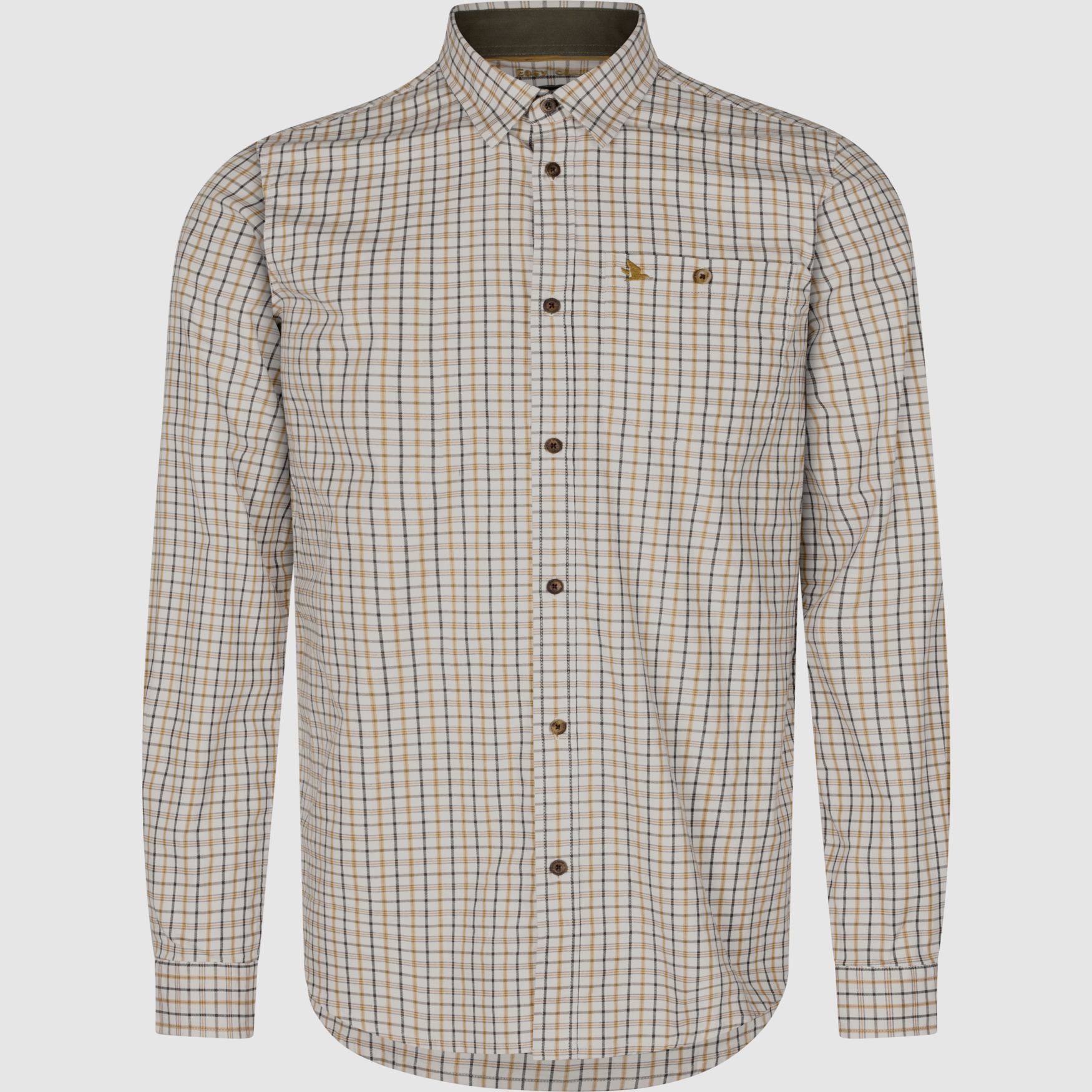 Seeland Oxford Shooting Shirt Men Classic Blue/Classic Brown Check S