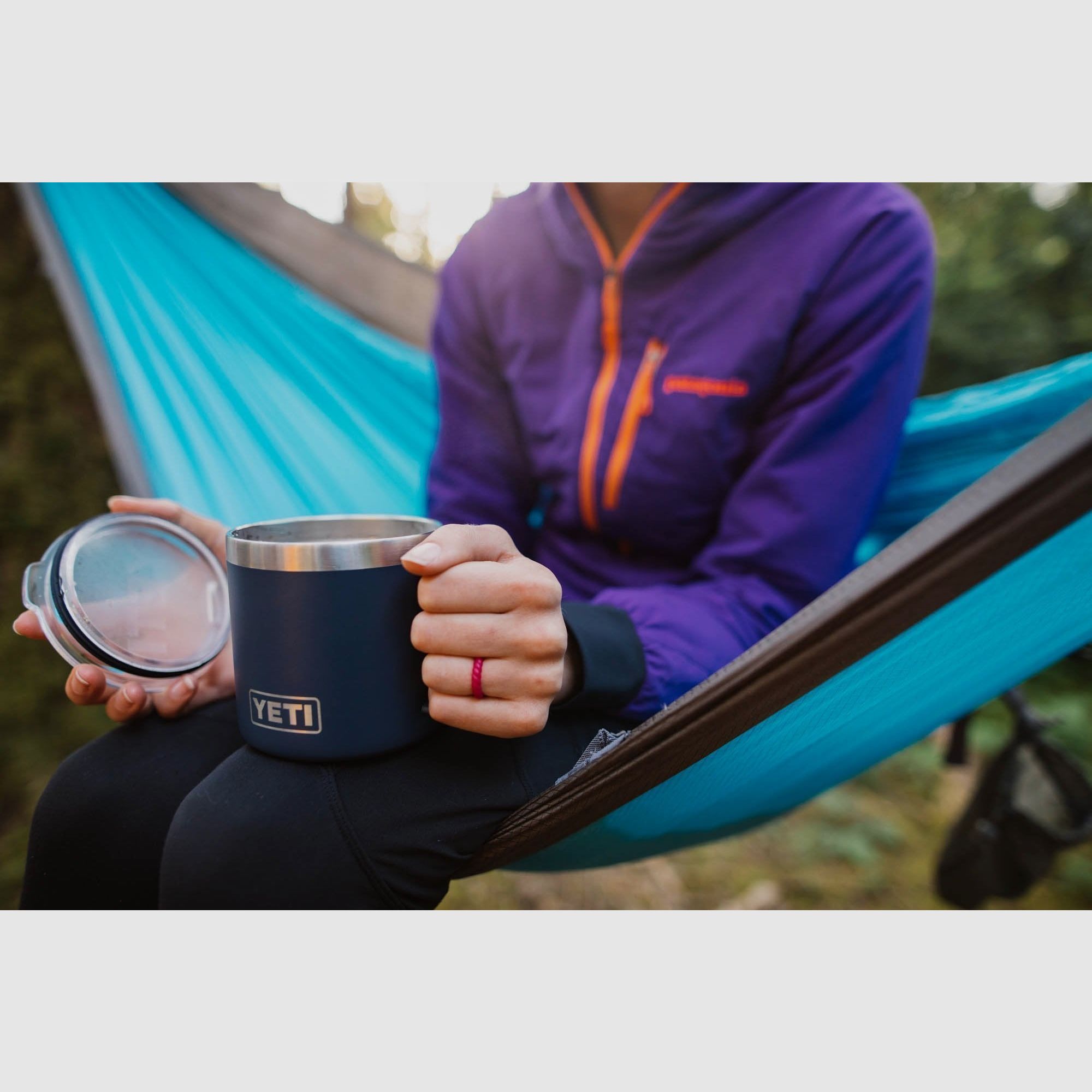 YETI® Tasse Rambler 14 Oz - White, Bild 10 von 10
