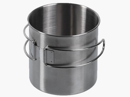 Mil-Tec Mil-Tec Trinkbecher Edelstahl Drahtgriffe 800 ml