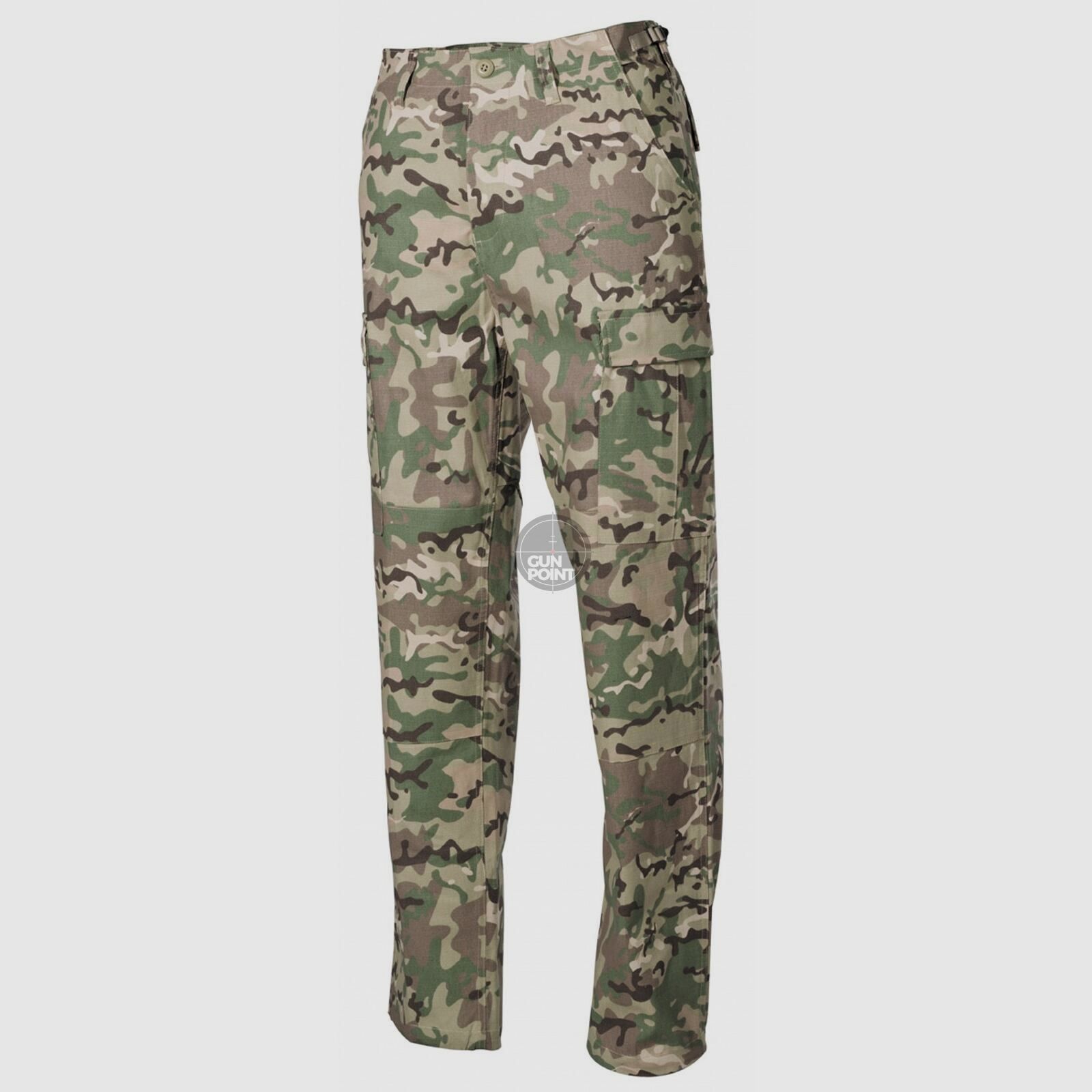 US Kampfhose, BDU, Rip Stop,operation-camo - Gre: XL