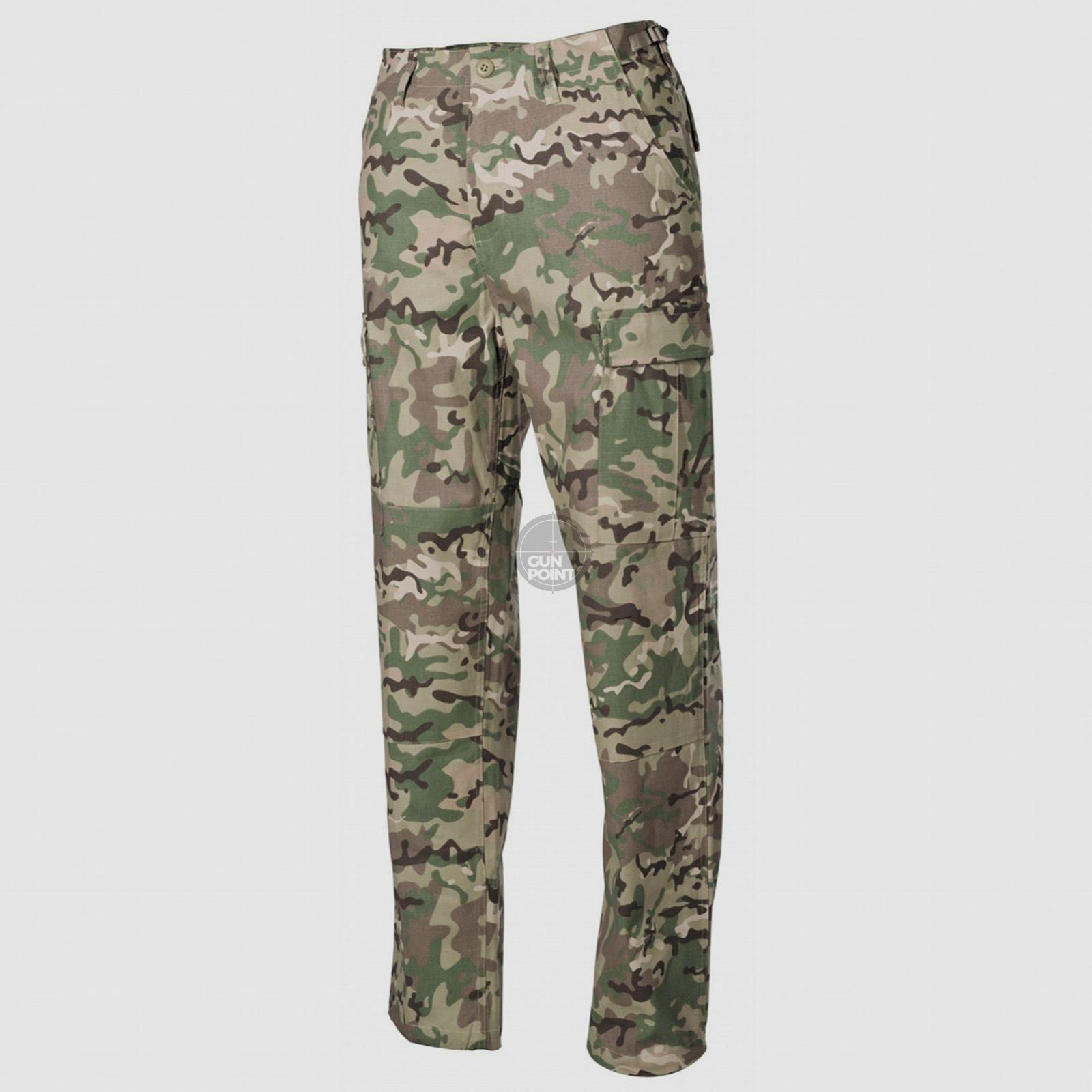 US Kampfhose, BDU, Rip Stop,operation-camo - Gre: XL