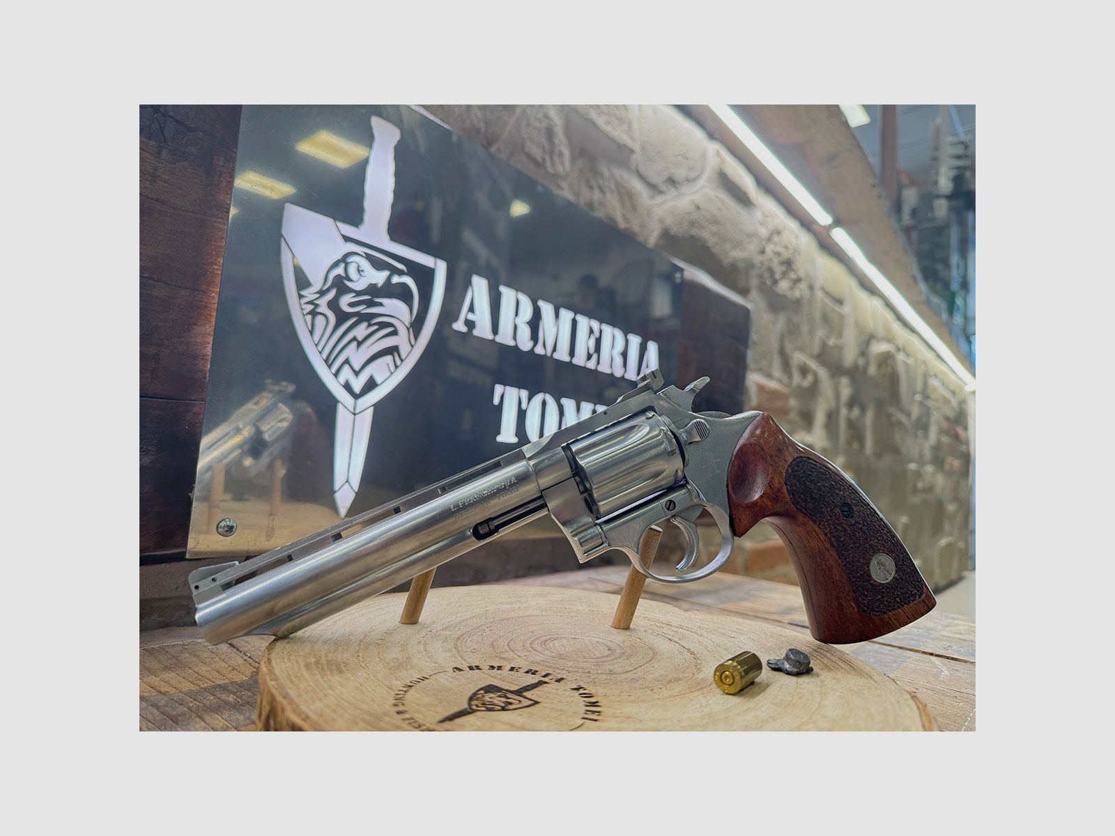 GEBRAUCHT – REVOLVER – FRANCHI MOD. RF83 | 6″ Kal. 38 SPECIAL, Bild 1 von 6
