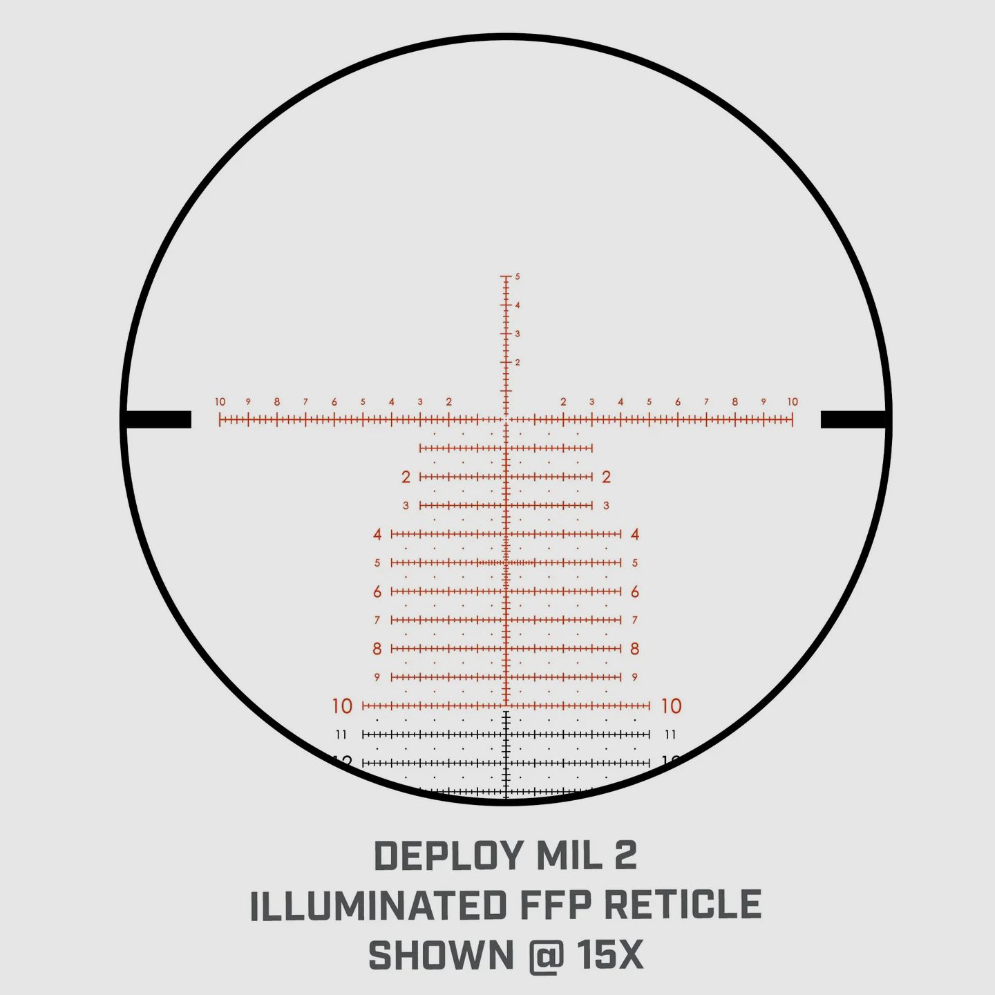 Bushnell Match Pro ED 5-30x56 lunette de tir – Réticule Deploy MIL2 MRAD FFP