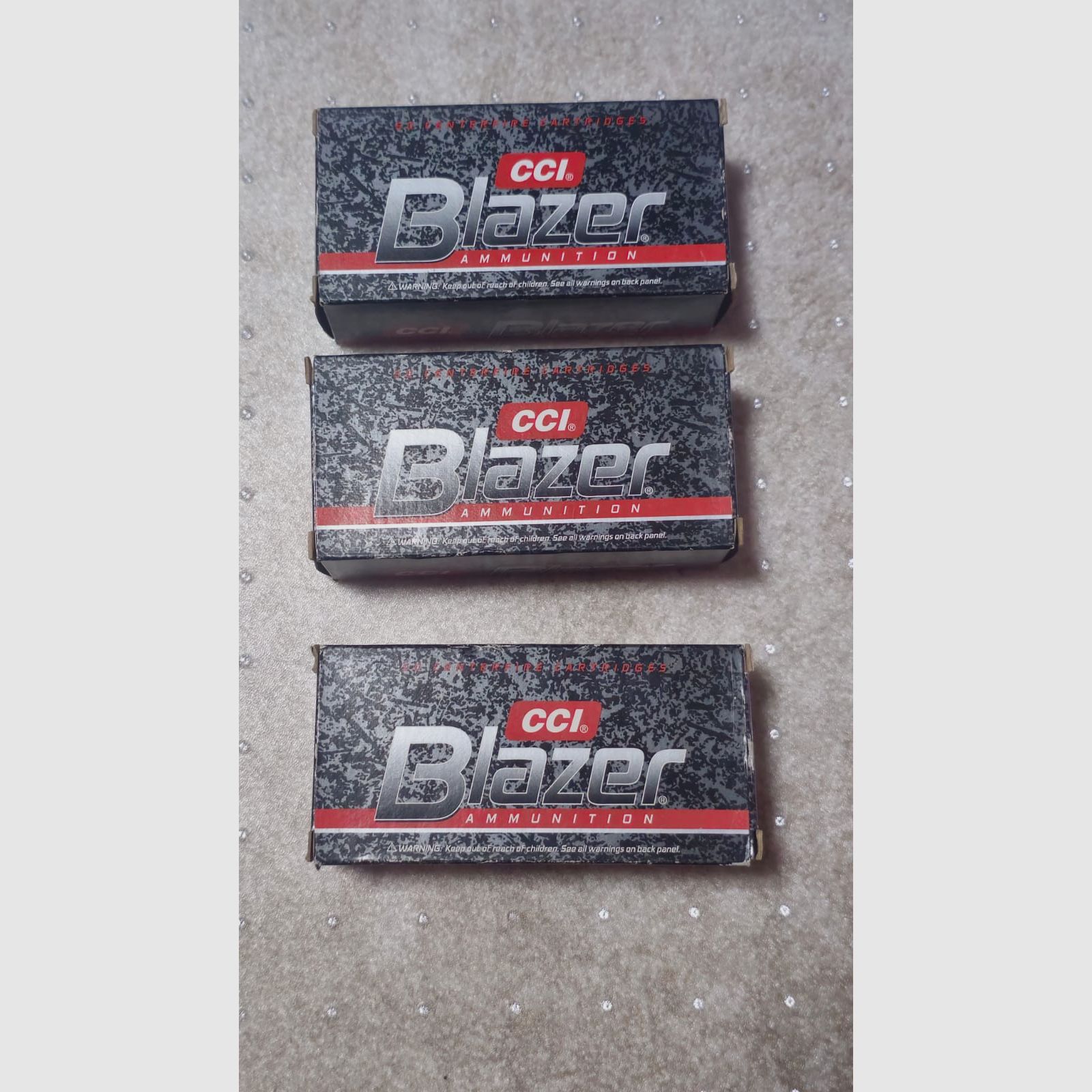 CCI Blazer Aluminium .45 Colt 200GR JHP 50 Patronen
