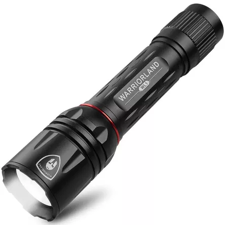 Taktische Taschenlampe WARRIORLAND WL-WL1, 1600 Lumen, Reichweite 473 Meter, IP68, Bild 1 von 6