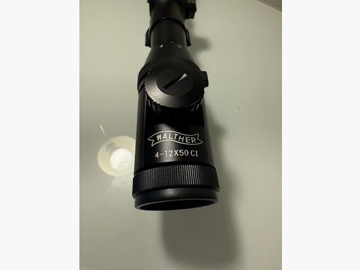 Luchtgeweer richtkijker WALTHER 4-12x50 CI, Verlicht MilDot kruis
