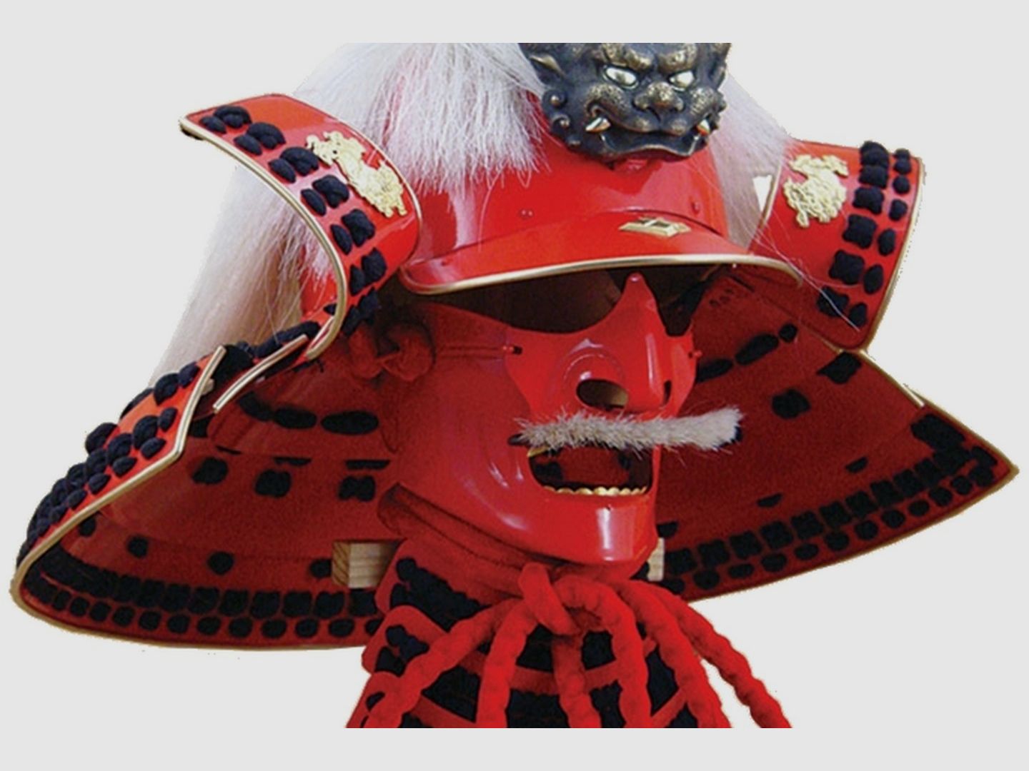 Casco Samurai Japonés Takeda Shingen, imagen 1 de 2