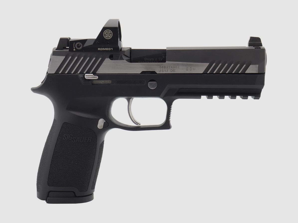  Sig Sauer P320 aus dem Mastershop + Romeo1