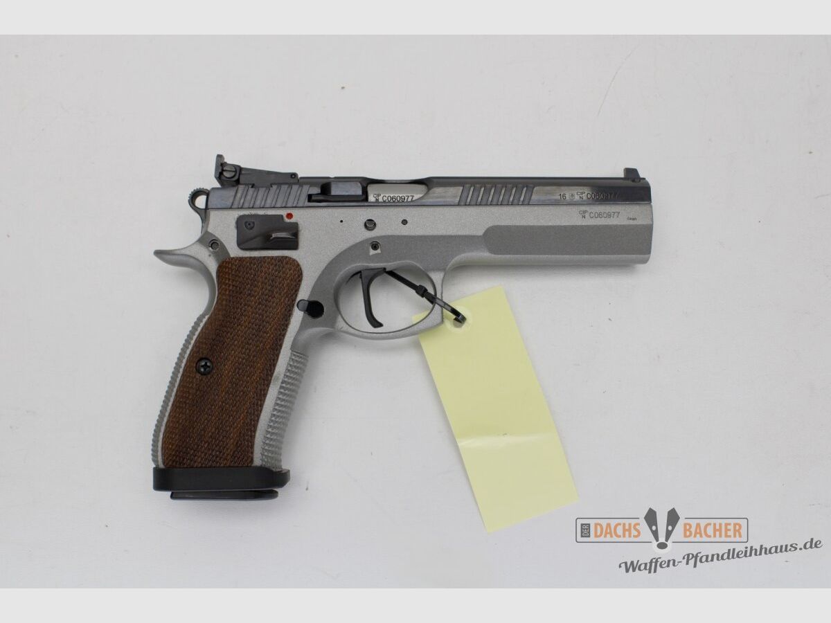 Pistole CZ 75 TS Tactical Sports Bi-Color Kal. 9 Para Neuwertig WB2578