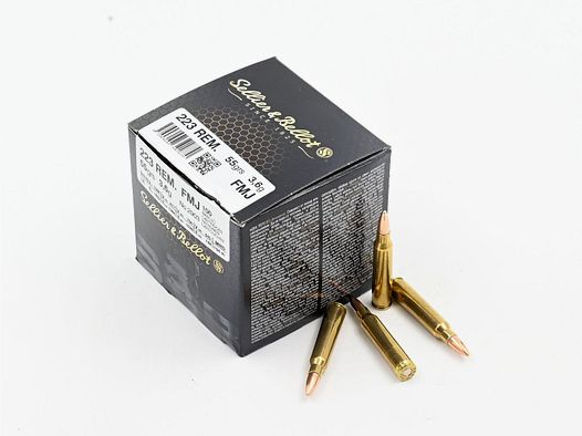 S + B, 223 Rem, FMJ, 55 gr., 100 pcs.
