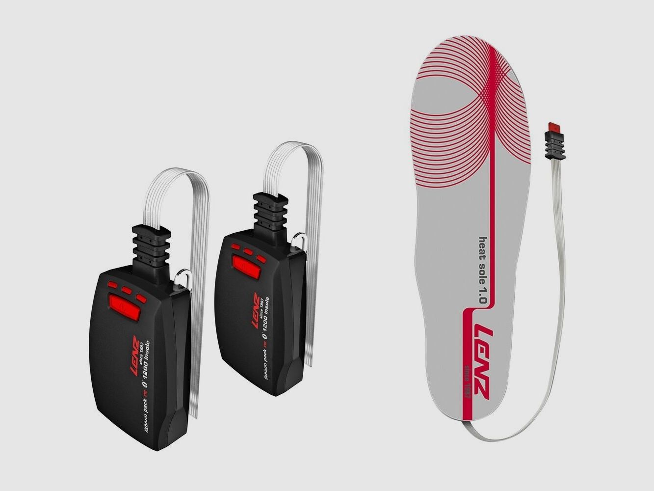 Lenz Sohlenheizung 1.0 + Lithium Pack rcB 1200