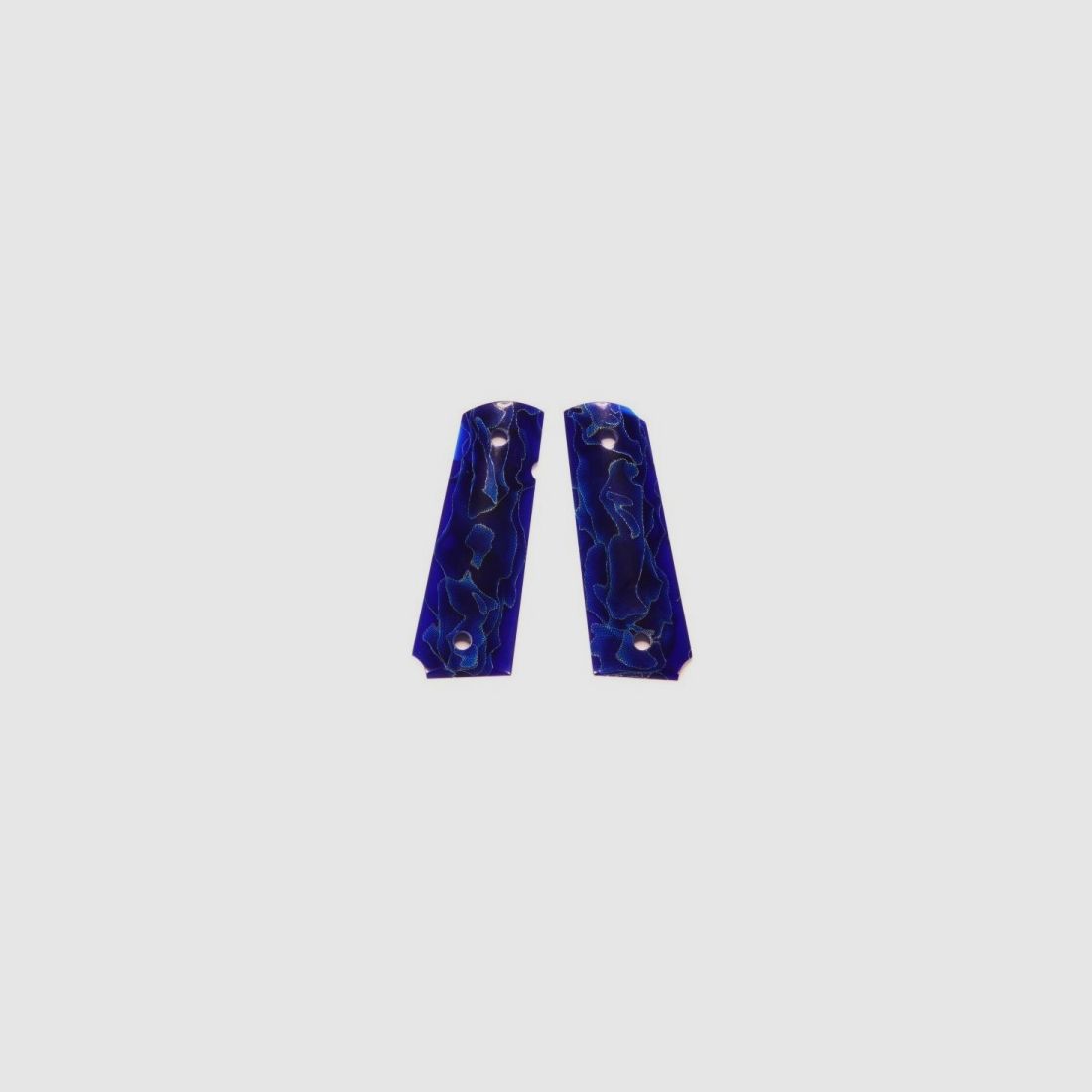 Grip Custom Alume blu Colt 1911
