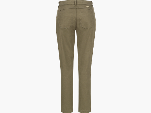 Ladies Denim Stretch Chino Susan Dark Olive Dark Olive 44