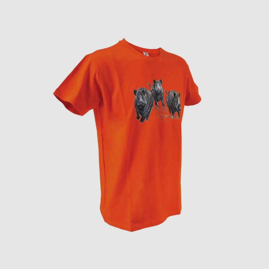 T-Shirt orange Wildschweine Bartavel®, Bild 6 von 14