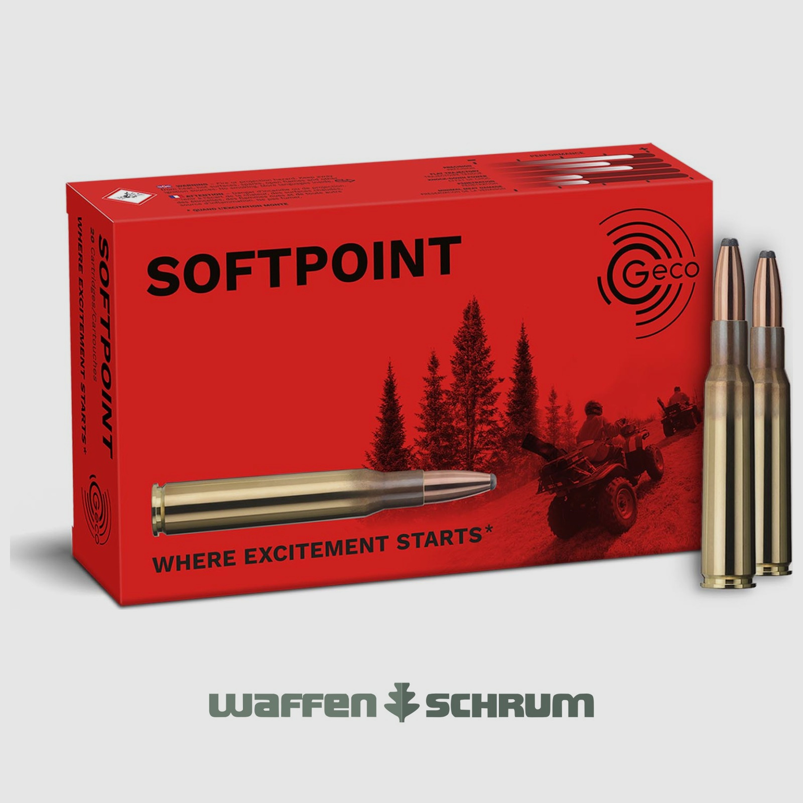 Geco Teilmantel/SP 10,7g - 165gr 7x57