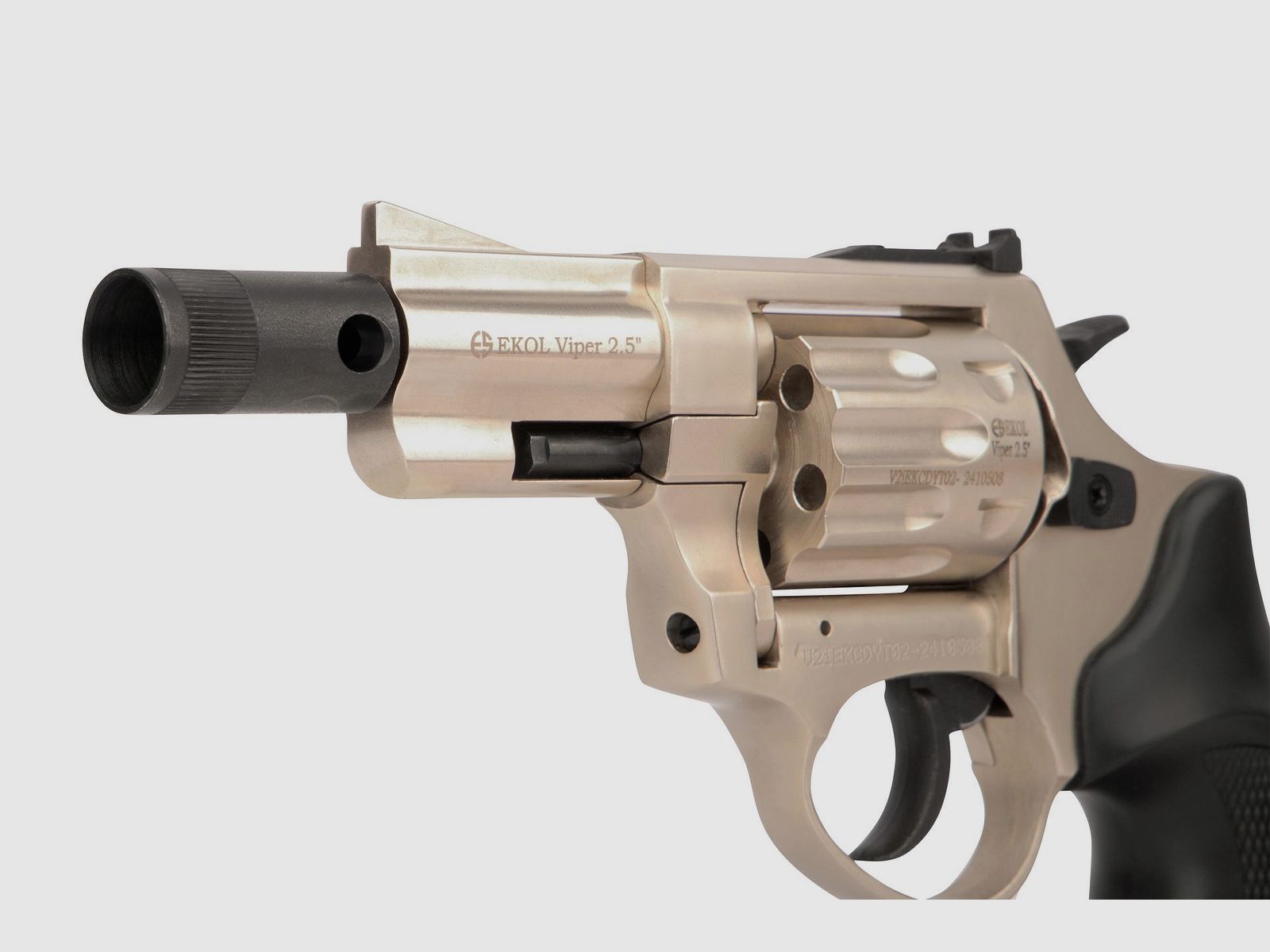 Ekol Viper 2,5'' Nickel 9 mm R. - Revolver a Gas-Segnale, immagine 6 di 6