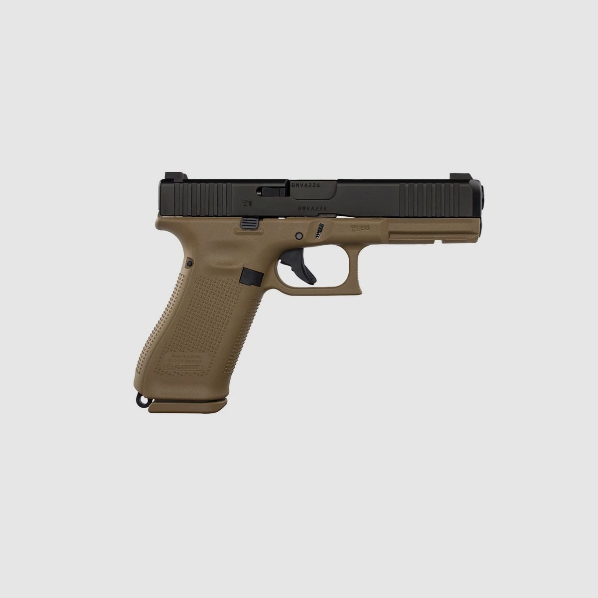 GLOCK Pistole 17 Gen5 FS / FXD "FR Coyote" 9mm Luger