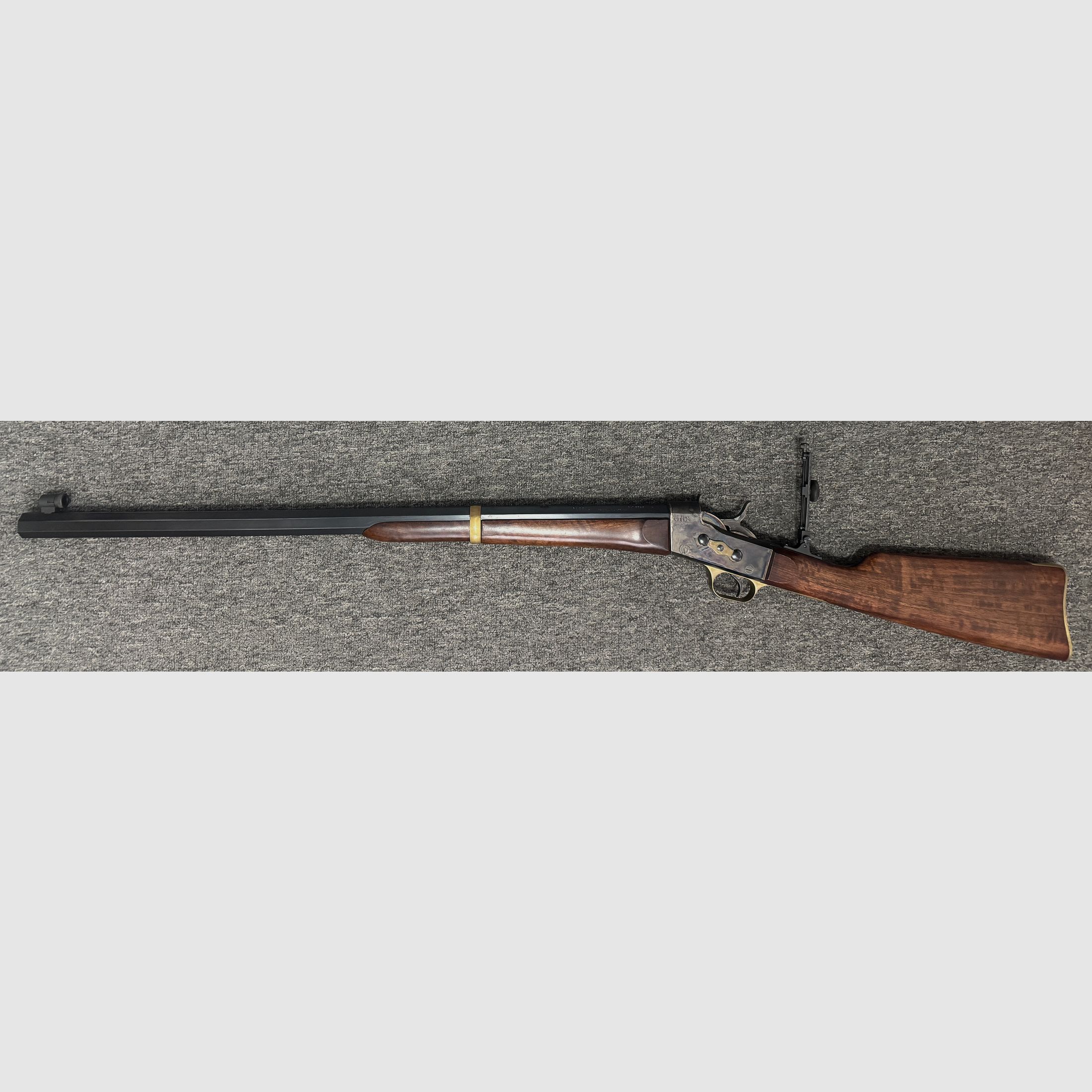 Pedersoli Rolling Block single-shot rifle .357 Mag., image 1 of 10