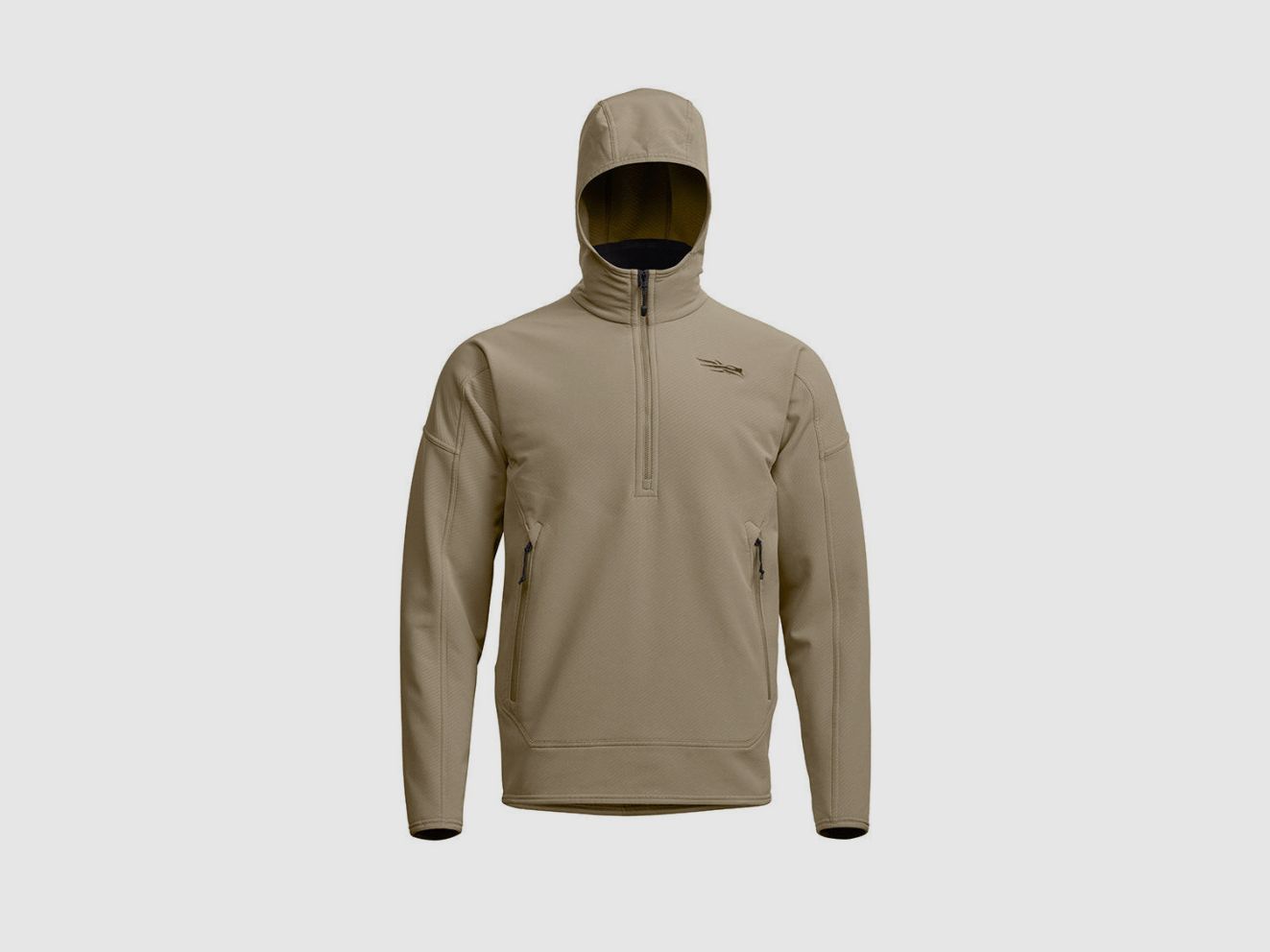 Polarowy sweatshirt z kapturem Alpha Fleece Sitka Buckskin