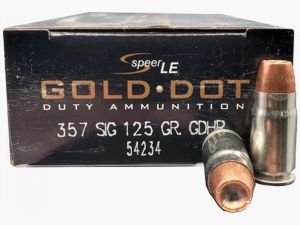 Speer Gold Dot .357 Sig 125GR GDHP 50 Patronen