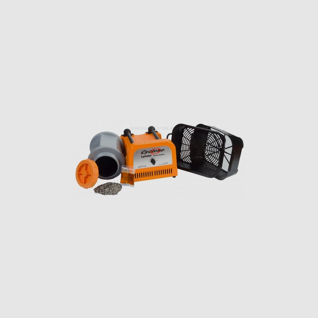 LYMAN CYCLONE ROTARY CASE TUMBLER 230 VOLT