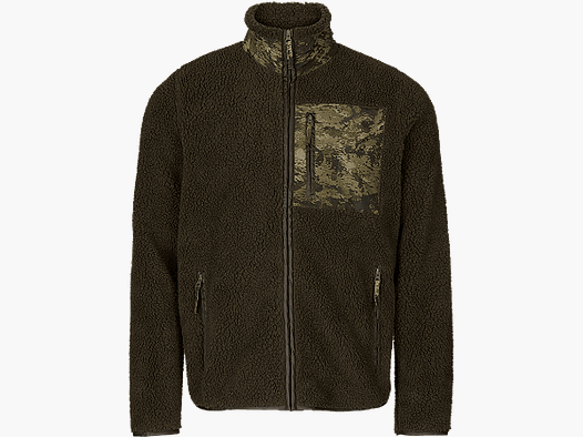Seeland Zephyr Camo Fleece Jacket Hombres Grizzly Brown XL