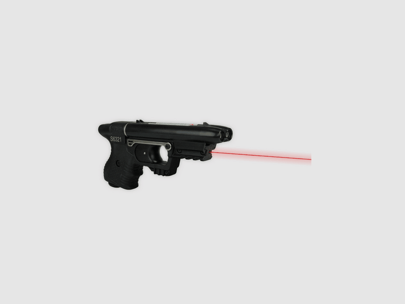 Pfefferspray Pistole Jet Protector JPX mit integrieter Lasereinheit