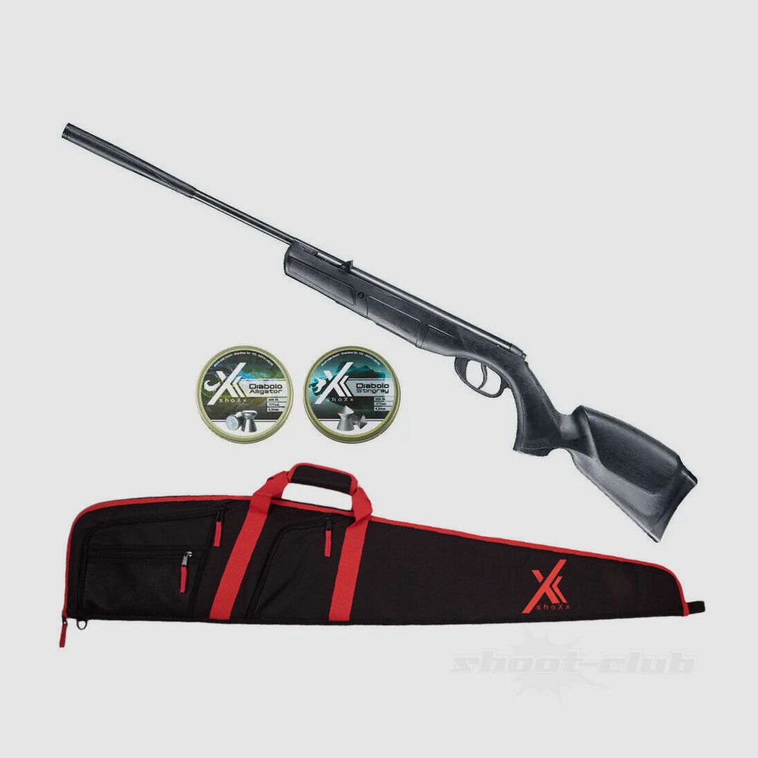 Perfecta Umarex Perfecta RS26 4,5mm Diabolos Futteral-Set